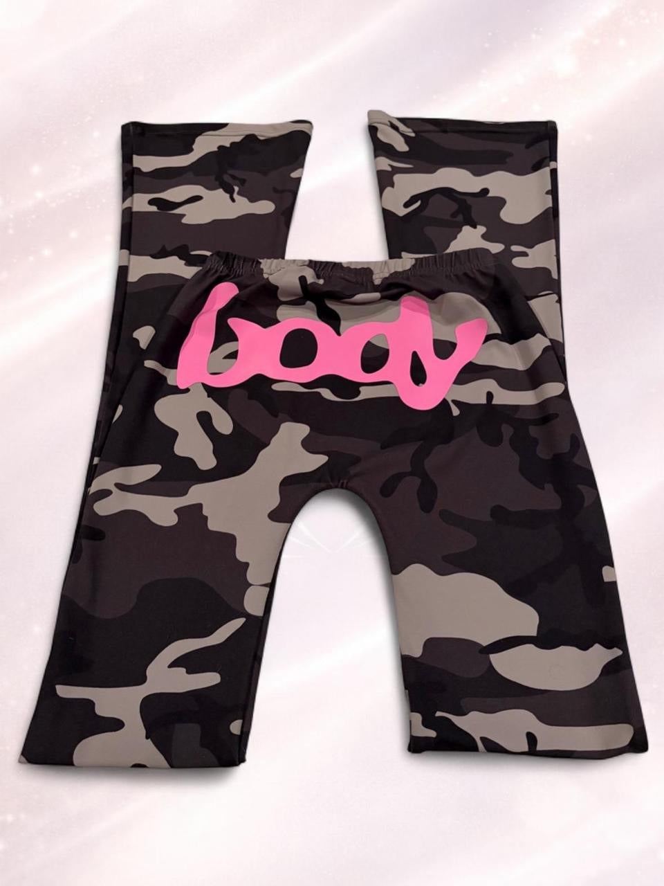 🖤🔥 Body By Raven “Tracy” Black Camo Tracksuit 🔥🖤