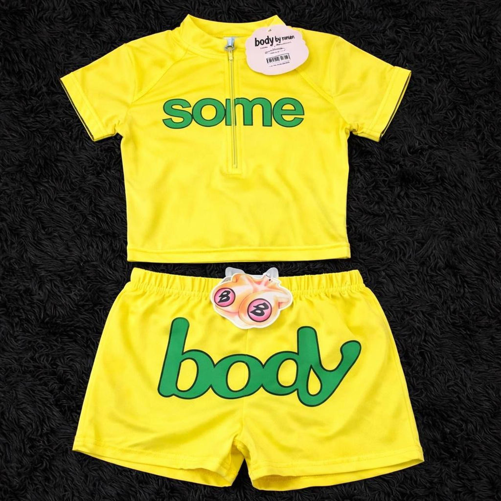 💛🖤 Body by Raven x Latto Set — Sport Glam Energy 🖤💛