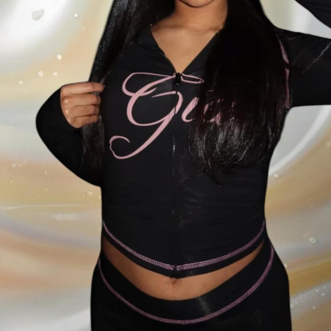 🖤💗 I AM GIA–Style Black & Pink Two-Piece Set 💗🖤