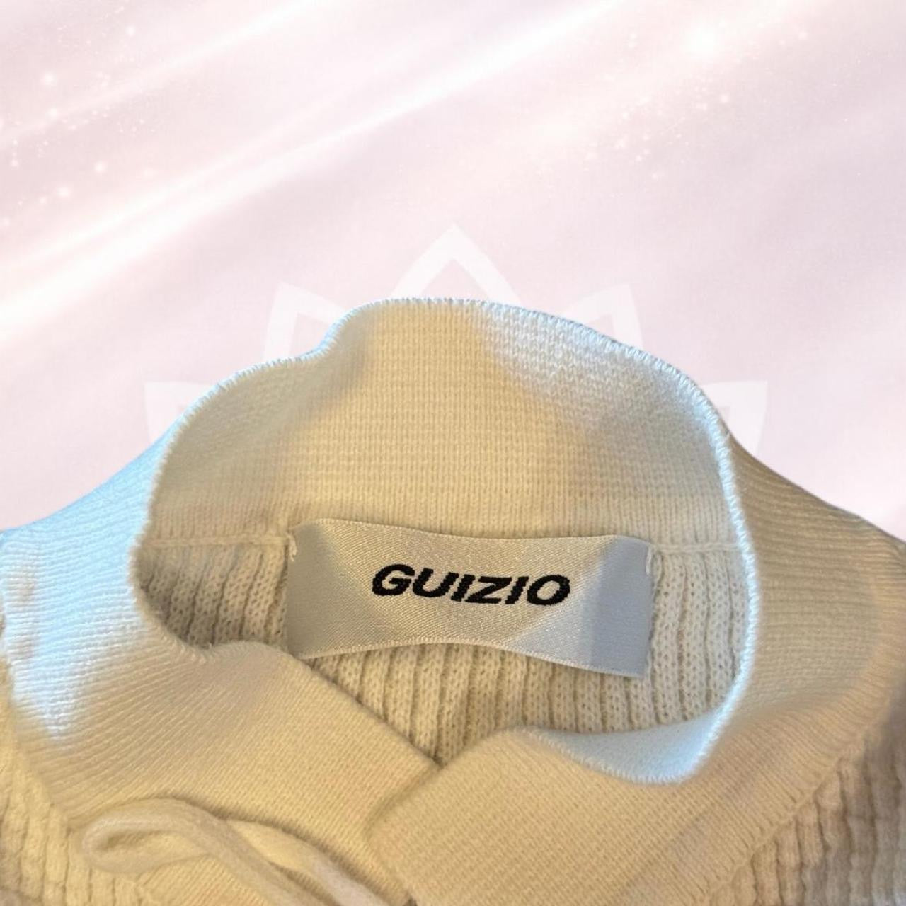 🖤 GUIZIO Thermal Knit Tie Top 🖤🔥